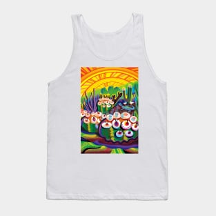 Desert Moss Garden Tank Top